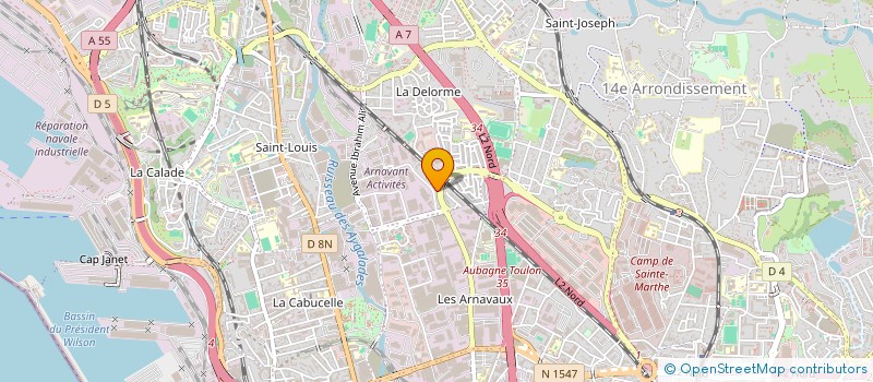 localisation de l'entreprise HABITANTS CITOYENS à MARSEILLE