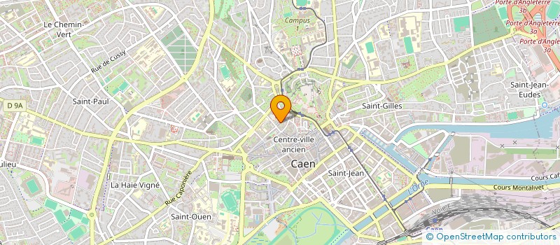 localisation de l'entreprise HABITANTS DE L ESTRAN à CAEN