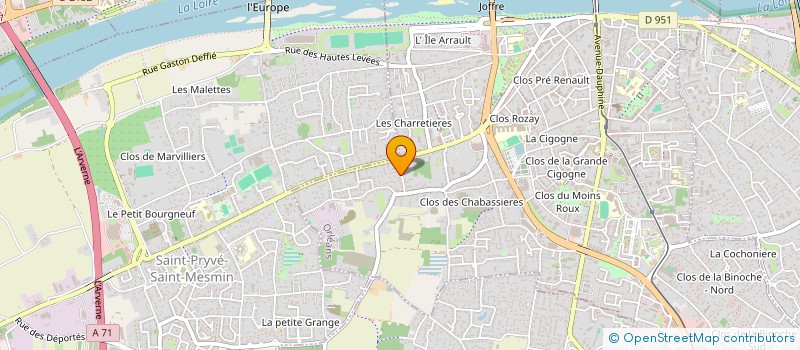 localisation de l'entreprise HABITASCOPE SARL  ORLEANS