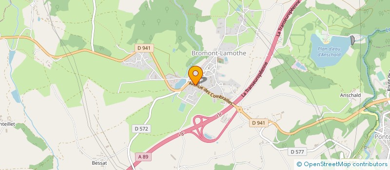 localisation de l'entreprise HABITAT 63  BROMONT-LAMOTHE