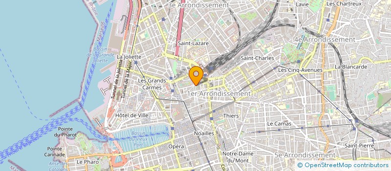 localisation de l'entreprise HABITAT ALTERNATIF SOCIAL à MARSEILLE