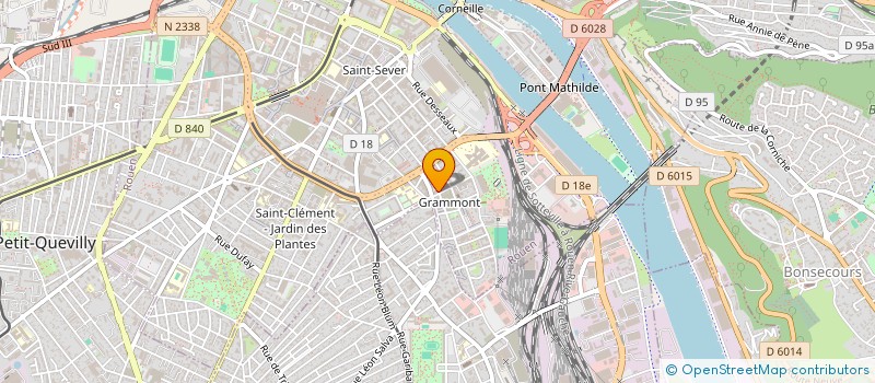 localisation de l'entreprise HABITAT BAT à ROUEN