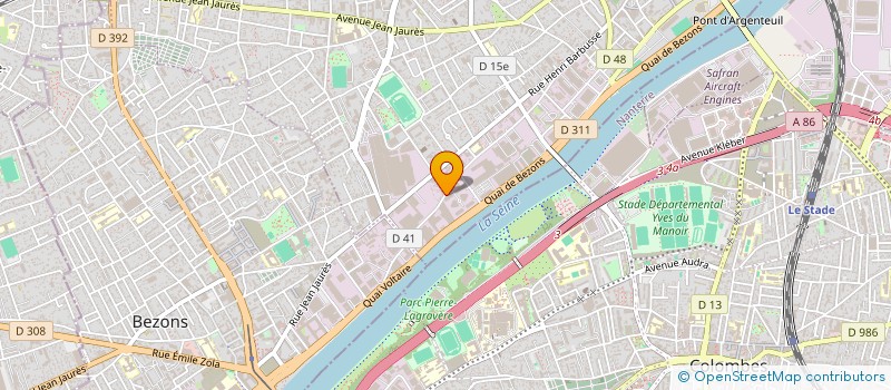 localisation de l'entreprise HABITAT & CO à ARGENTEUIL