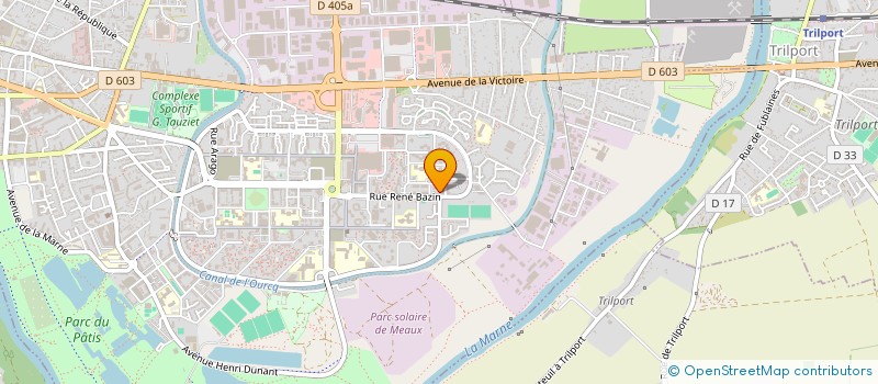 localisation de l'entreprise HABITAT COMMUNAUTAIRE LOCATIF à MEAUX