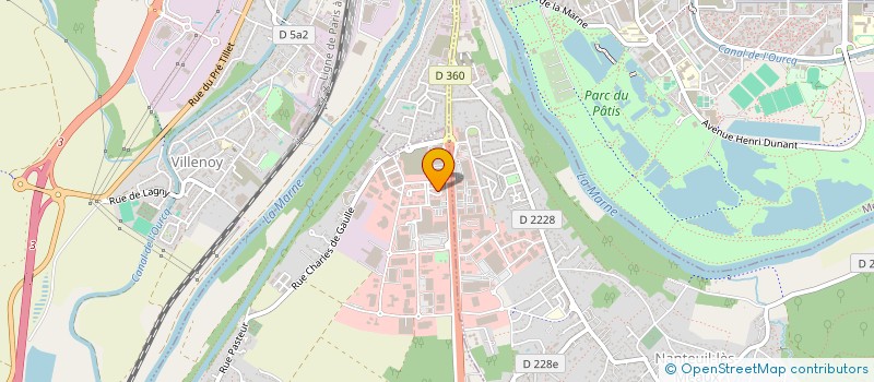 localisation de l'entreprise HABITAT CONCEPT à MAREUIL-LES-MEAUX