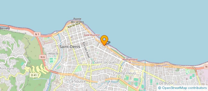 localisation de l'entreprise HABITAT CONCEPT à SAINT-DENIS