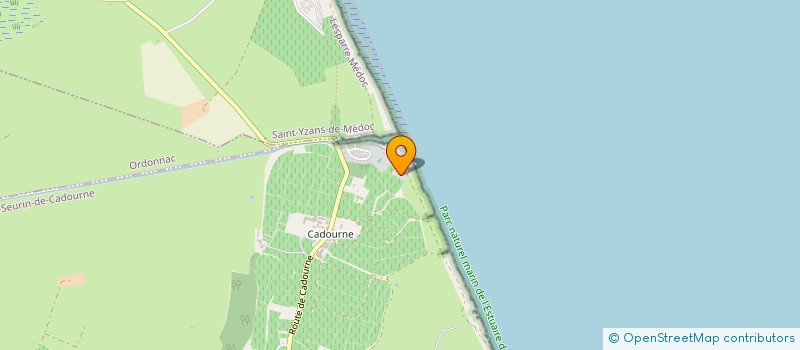 localisation de l'entreprise HABITAT CONCEPT  SAINT-SEURIN-DE-CADOURNE