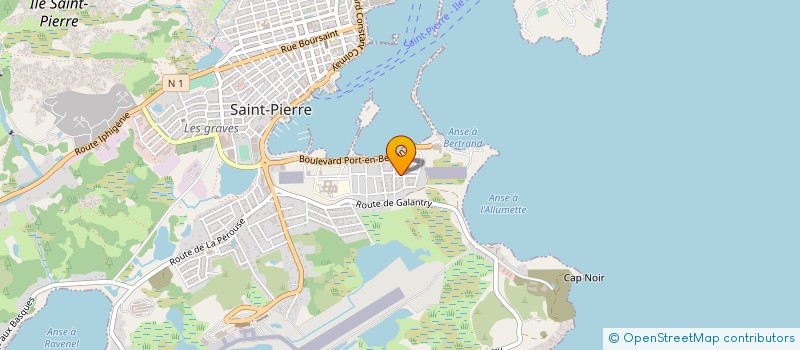 localisation de l'entreprise HABITAT CONFORT SPM à SAINT PIERRE