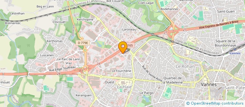 localisation de l'entreprise HABITAT CONSEIL à VANNES