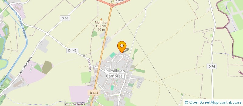 localisation de l'entreprise HABITAT CONSEIL  RUMILLY-EN-CAMBRESIS