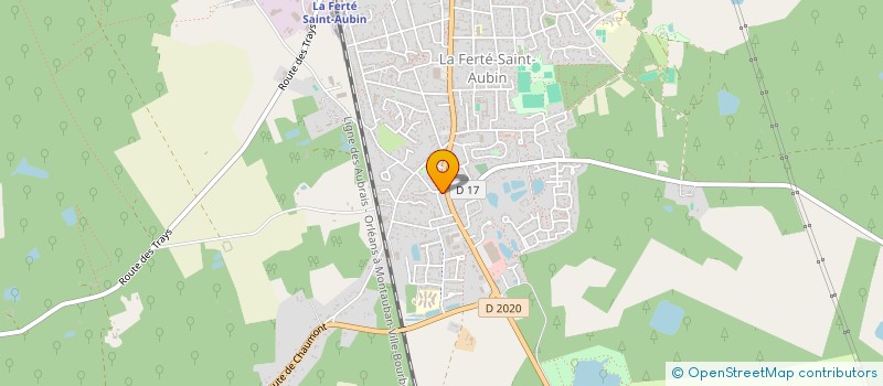 localisation de l'entreprise HABITAT CONSEIL à LA FERTE-SAINT-AUBIN