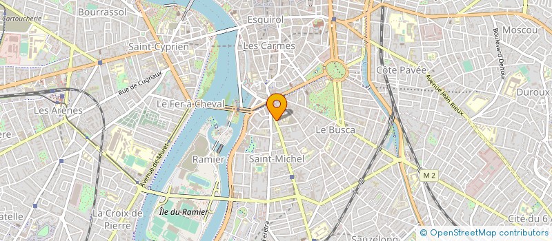 localisation de l'entreprise HABITAT CONSEIL DIAGNOSTIC à TOULOUSE