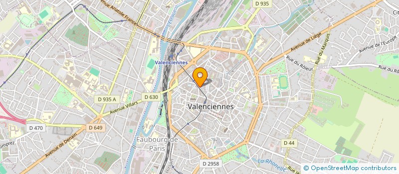 localisation de l'entreprise HABITAT CONSEIL GR HAINAIT VALENCIENNOIS à VALENCIENNES