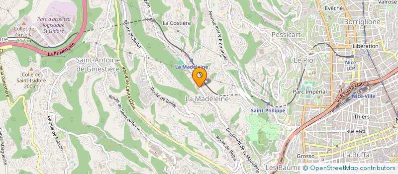 localisation de l'entreprise HABITAT DECO SERVICES  NICE