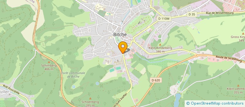 localisation de l'entreprise HABITAT DEMIREL à BITCHE