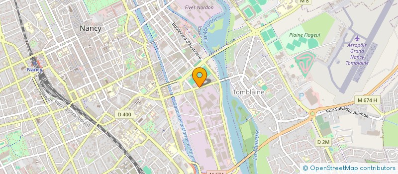 localisation de l'entreprise HABITAT ECOLOGIQUE LORRAIN  NANCY