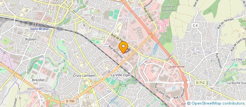 localisation de l'entreprise HABITAT ENERGIES RENOUVELABLES à SAINT-BRIEUC