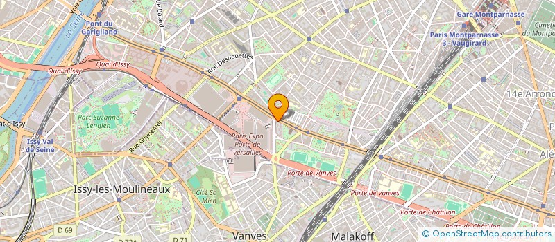 localisation de l'entreprise HABITAT ENTREPRISE GENERALE D'AMENAGEMENT  PARIS