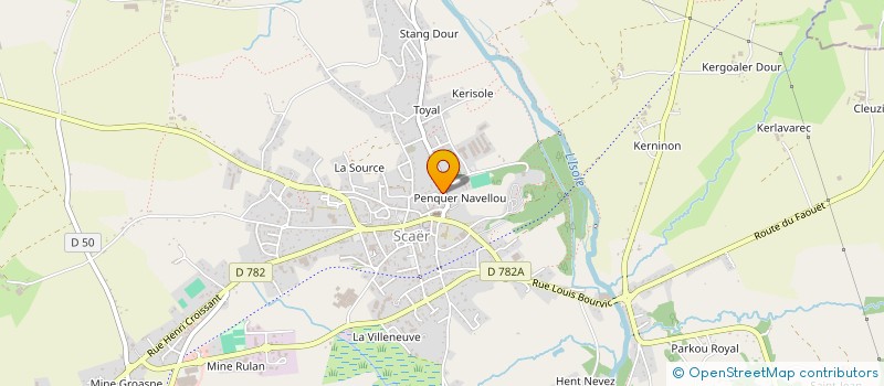 localisation de l'entreprise HABITAT, ENTRETIEN, LOGISTIQUE, PATRIMOINE  SCAER