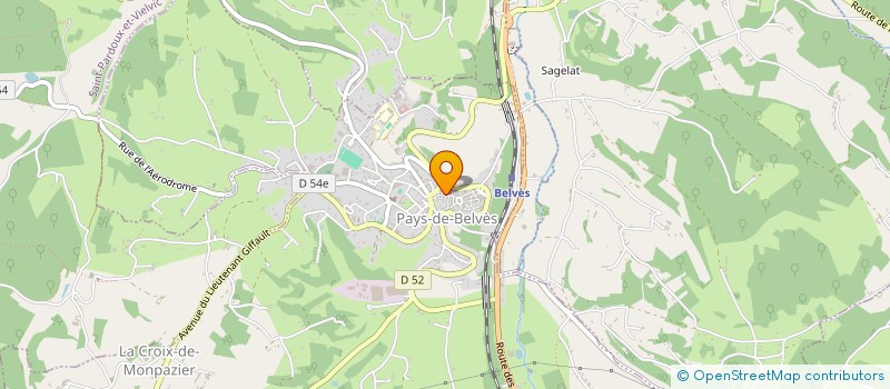 localisation de l'entreprise HABITAT ESPACE LOISIRS PERIGORD à PAYS DE BELVES