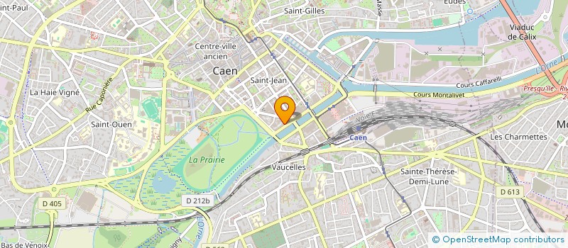 localisation de l'entreprise HABITAT ET DEVELOPPEMENT 14 à CAEN