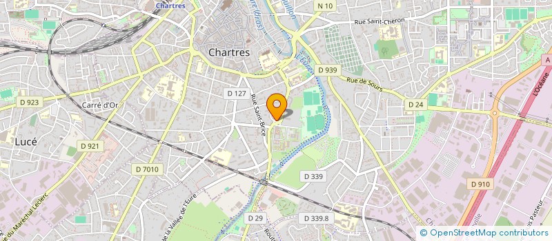 localisation de l'entreprise HABITAT ET HUMANISME D EURE ET LOIR à CHARTRES