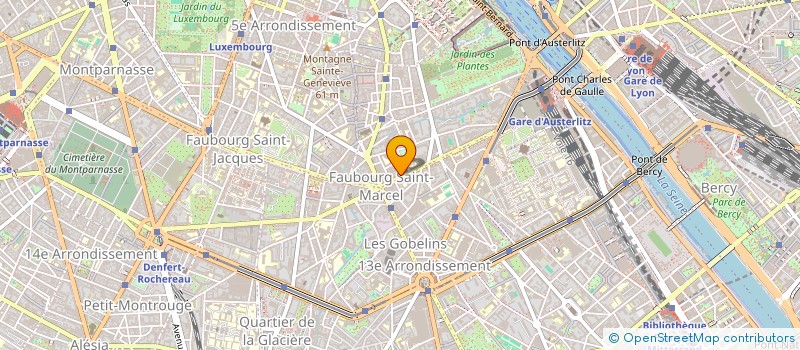 localisation de l'entreprise HABITAT ET HUMANISME REALISATIONS à PARIS