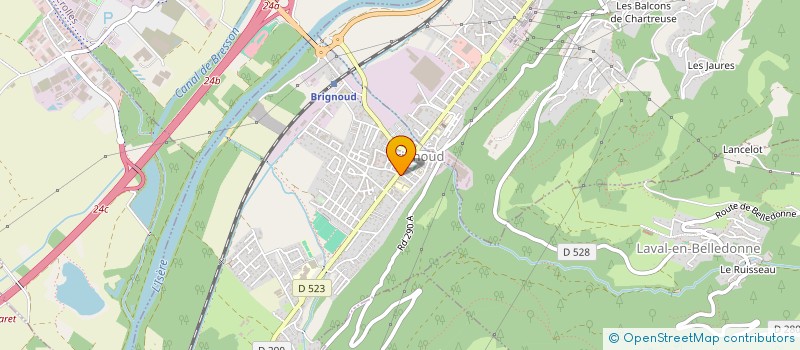 localisation de l'entreprise HABITAT EVENTS LARCHI  VILLARD-BONNOT