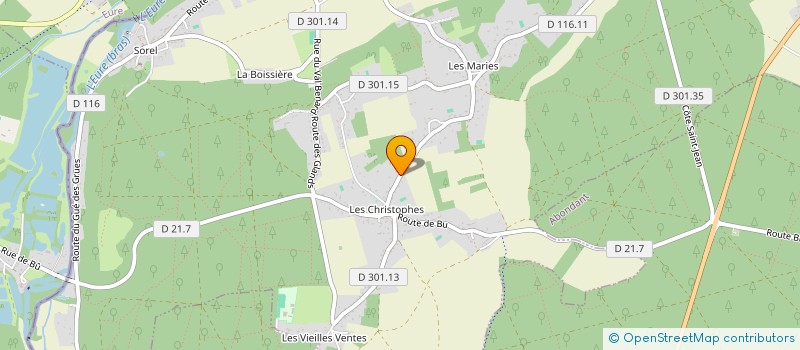 localisation de l'entreprise HABITAT EVOLUTION à SOREL-MOUSSEL