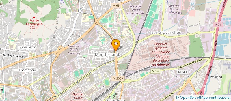 localisation de l'entreprise HABITAT EXPERTISE & CONSEIL  CLERMONT-FERRAND