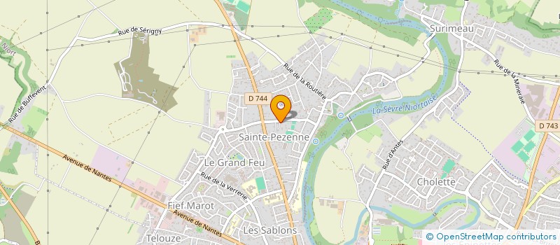 localisation de l'entreprise HABITAT FAMILIAL à NIORT