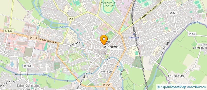 localisation de l'entreprise HABITAT FINANCEMENT à ALENCON