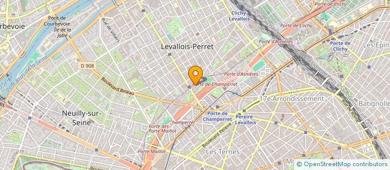 localisation de l'entreprise HABITAT FUTURE ACT à LEVALLOIS-PERRET