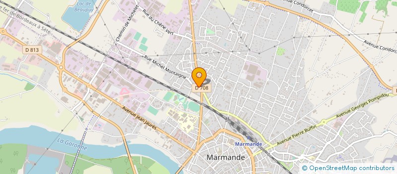 localisation de l'entreprise HABITAT IMAGIN'R  MARMANDE