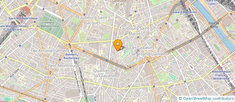 localisation de l'entreprise HABITAT INDUS REALISATION OUVRAGE FRANCE  PARIS