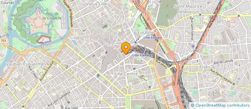 localisation de l'entreprise HABITAT JEUNES BETHANIE à LILLE