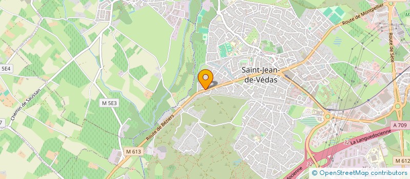 localisation de l'entreprise HABITAT KONCEPT  SAINT-JEAN-DE-VEDAS