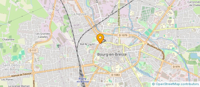localisation de l'entreprise HABITAT LIBRE à BOURG-EN-BRESSE