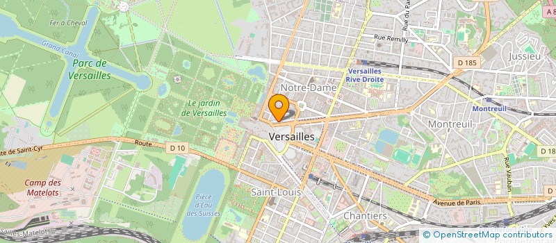 localisation de l'entreprise HABITAT-LOCATION  BOUGIVAL