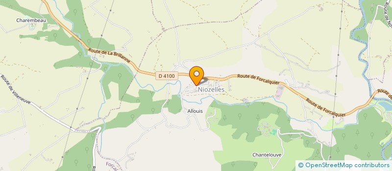 localisation de l'entreprise HABITAT MULTI-SERVICES à FORCALQUIER
