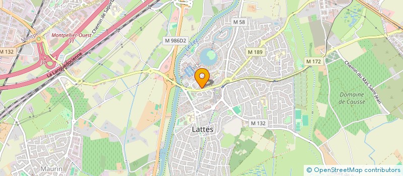 localisation de l'entreprise HABITAT MULTI-SERVICES HMS à LATTES