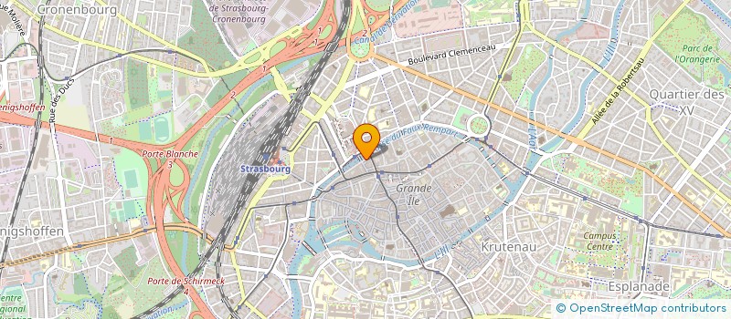 localisation de l'entreprise HABITAT MUTATION  STRASBOURG