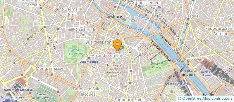 localisation de l'entreprise HABITAT NATURE à PARIS