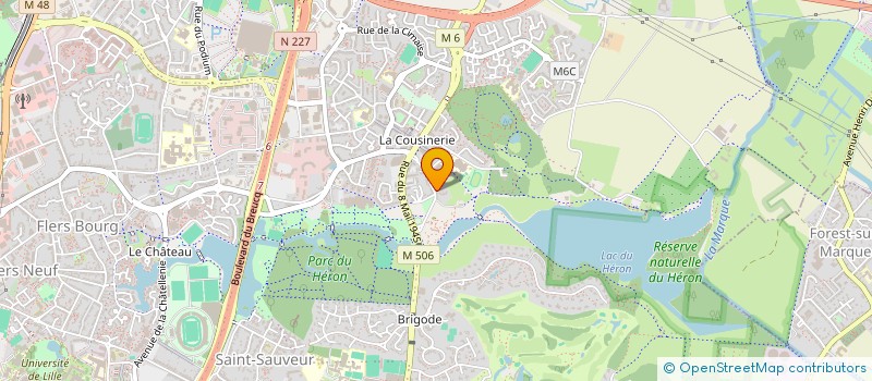 localisation de l'entreprise HABITAT PARTICIPATIF EN NORD  VILLENEUVE-D'ASCQ