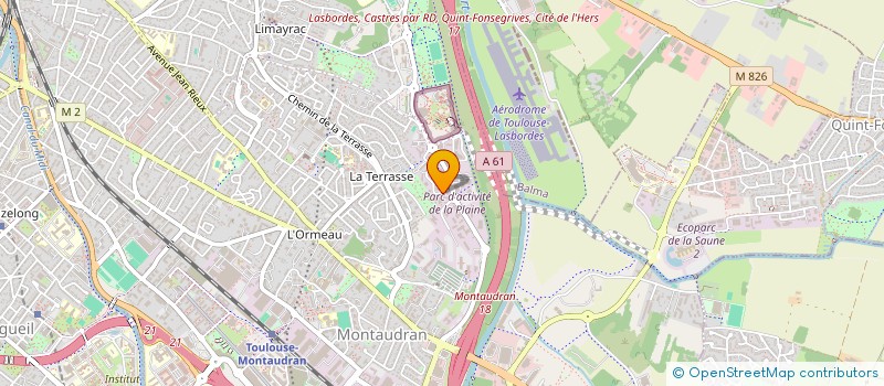 localisation de l'entreprise HABITAT PARTICULIER à TOULOUSE