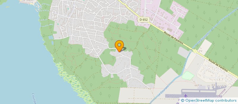 localisation de l'entreprise HABITAT PERFORMANCE  BISCARROSSE