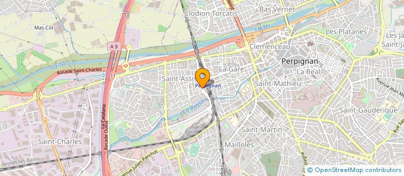 localisation de l'entreprise HABITAT PERPIGNAN MEDITERRANEE, SOCIETE ANONYME D'HABITATIONS A LOYER MODERE  PERPIGNAN
