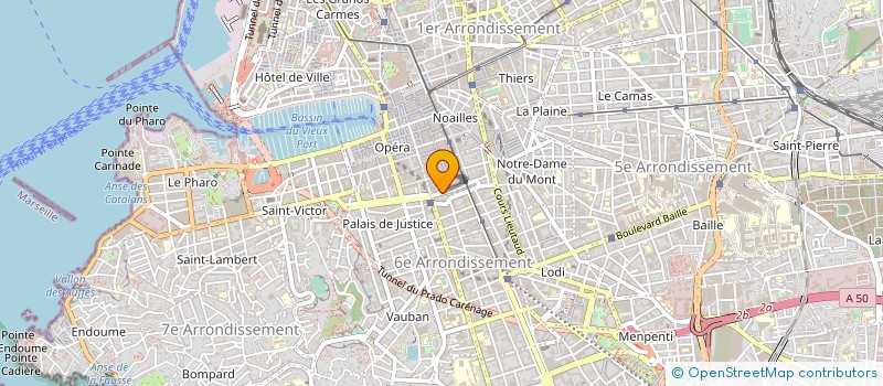 localisation de l'entreprise HABITAT PLURIEL à MARSEILLE