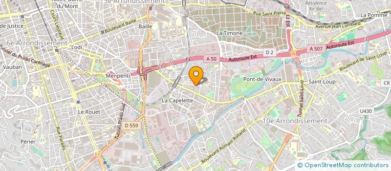 localisation de l'entreprise HABITAT PLUS à MARSEILLE
