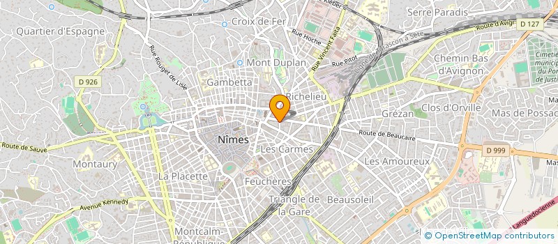 localisation de l'entreprise HABITAT PLUS  NIMES